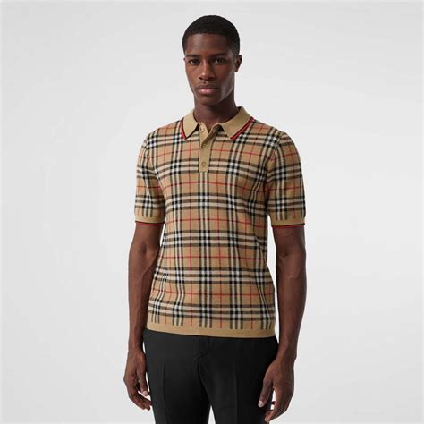 polo uomo con toppe burberry|Burberry Polo Shirts for Men .